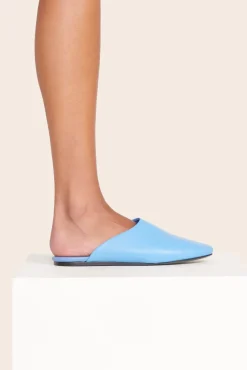 STAUD ABBY SLIPPER   BLUE STAUDBLUE Sale