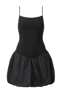 STAUD ABLEE DRESS   BLACK Sale