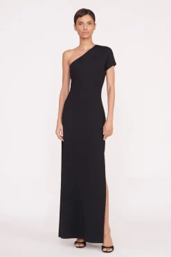 STAUD ADALYNN DRESS   BLACK Sale