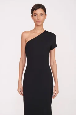 STAUD ADALYNN DRESS   BLACK Sale