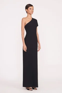 STAUD ADALYNN DRESS BLACK Sale
