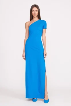 STAUD ADALYNN DRESS  DIRECTOR BLUE DIRECTORBLUE Sale