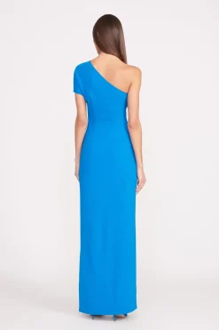 STAUD ADALYNN DRESS  DIRECTOR BLUE DIRECTORBLUE Sale