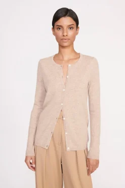 STAUD ADAN CARDIGAN   BEIGE Hot