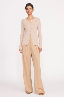 STAUD ADAN CARDIGAN   BEIGE Hot