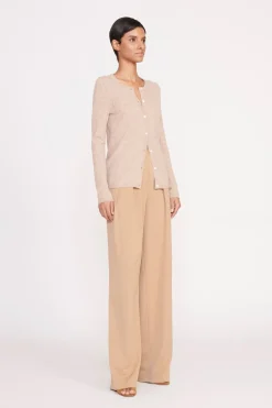 STAUD ADAN CARDIGAN BEIGE Hot