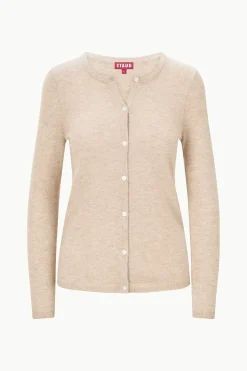 STAUD ADAN CARDIGAN BEIGE Hot
