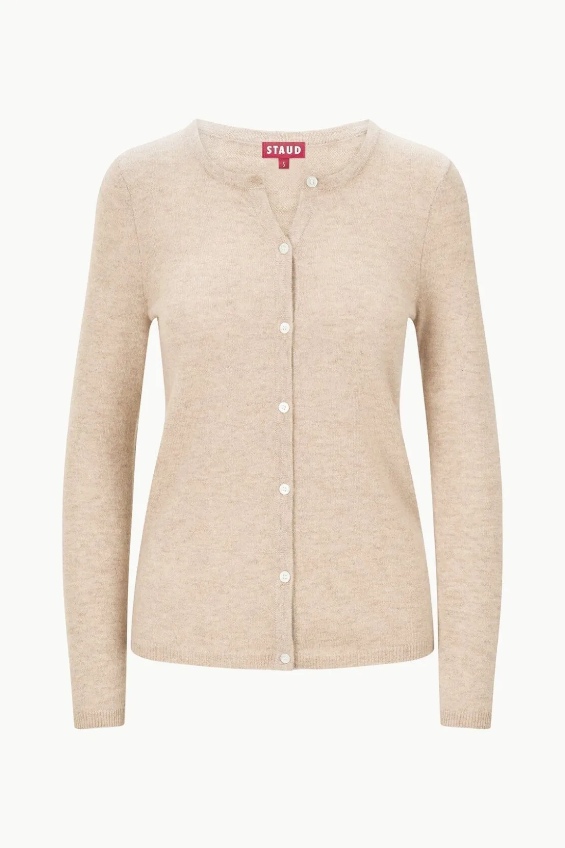 STAUD ADAN CARDIGAN BEIGE Hot