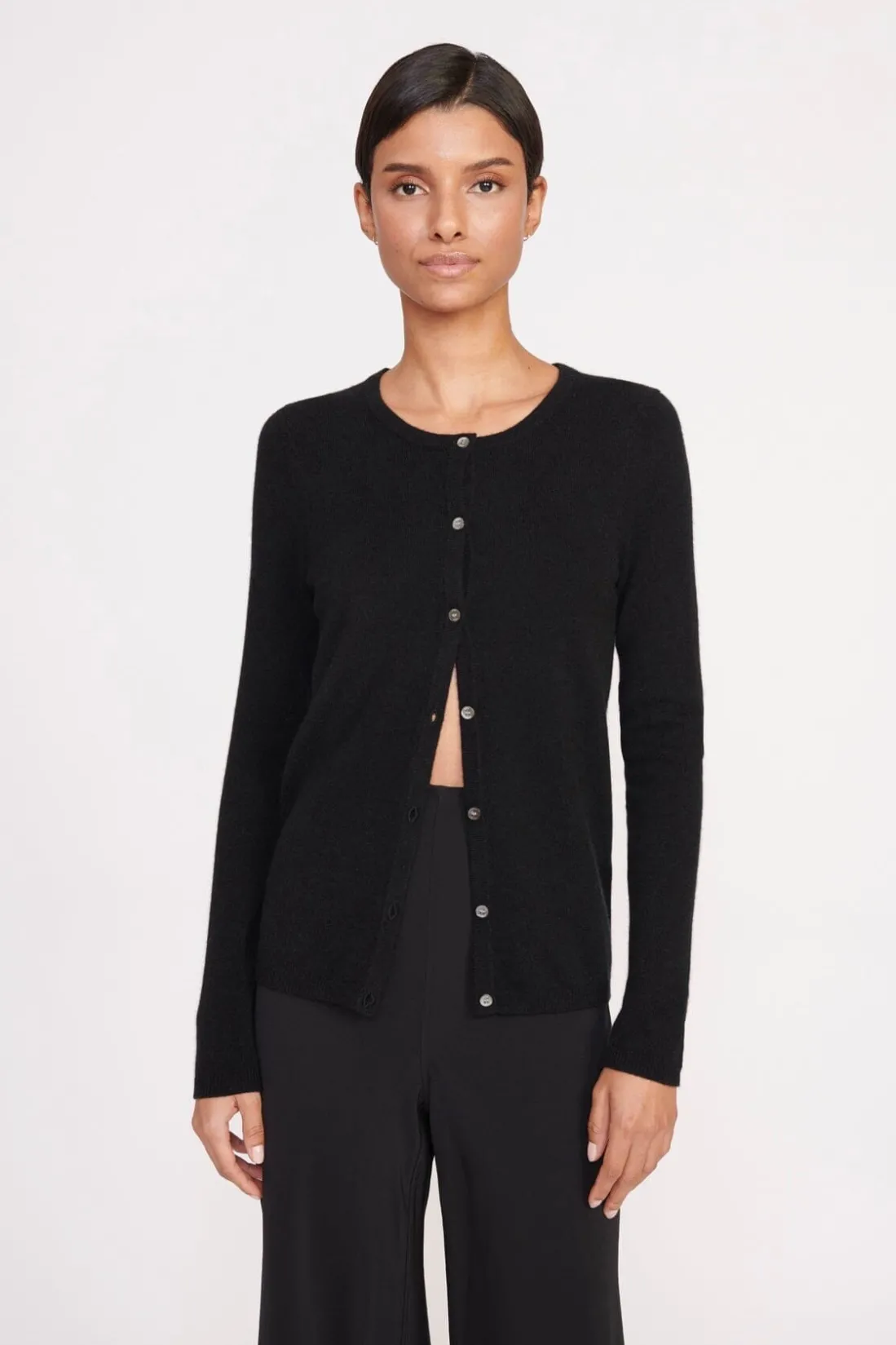 STAUD ADAN CARDIGAN BLACK Outlet