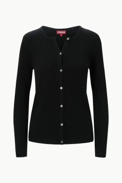 STAUD ADAN CARDIGAN BLACK Outlet