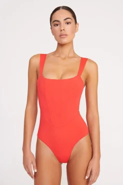 STAUD ADELAIDE ONE PIECE  RED ROSE REDROSE Sale