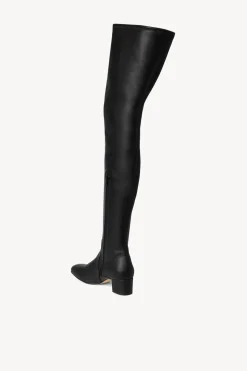 STAUD AIMEE BOOT VEGAN LEATHER BLACK New