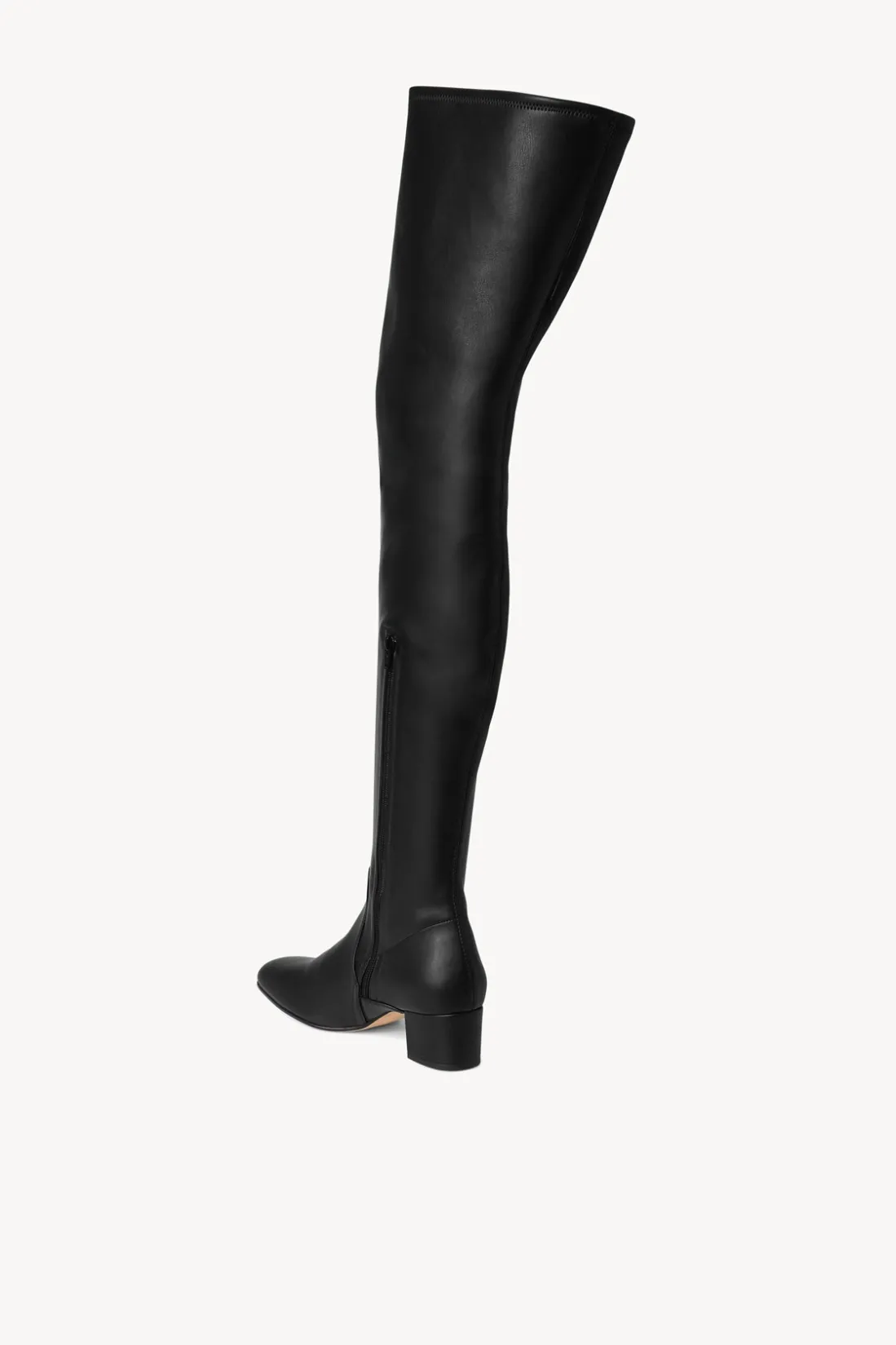 STAUD AIMEE BOOT VEGAN LEATHER BLACK New
