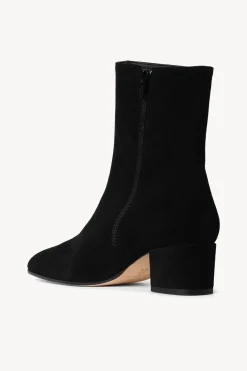 STAUD AIMEE SHORT BOOT  BLACK SUEDE BLACKSUEDE Hot