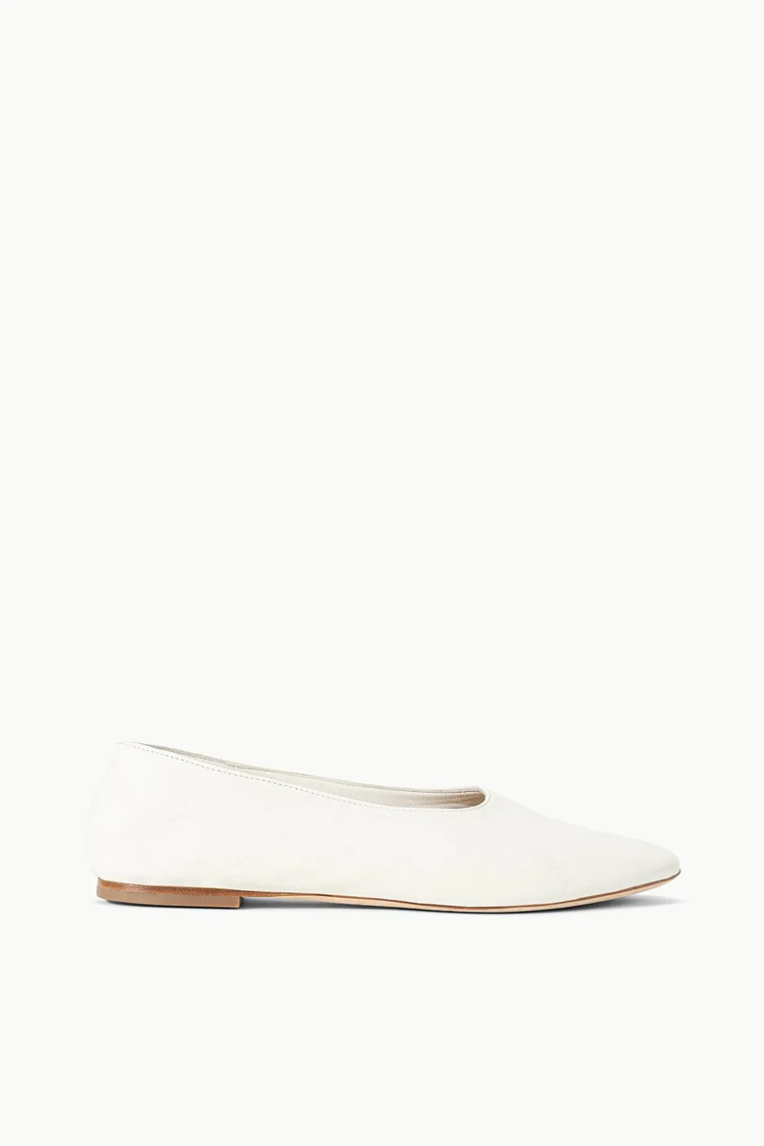 STAUD ALBA BALLET FLAT PAPER