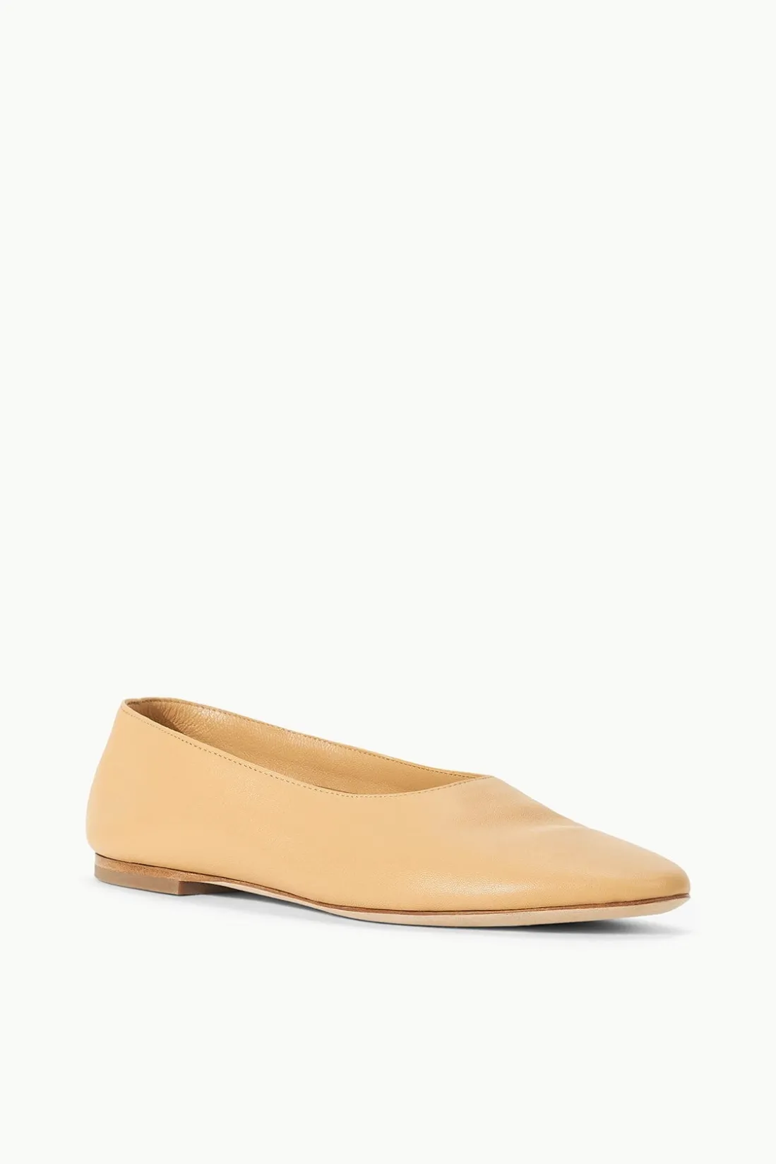 STAUD ALBA BALLET FLAT PORCINI New