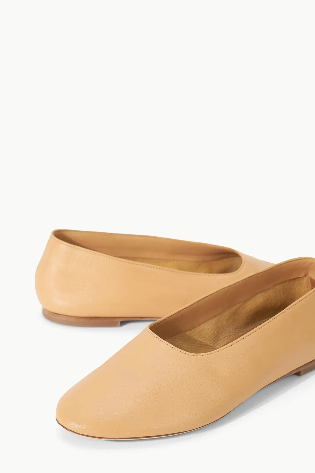 STAUD ALBA BALLET FLAT PORCINI New