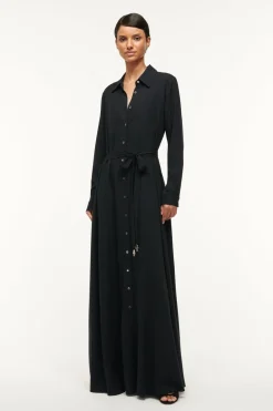 STAUD ALESSIO DRESS   BLACK Sale