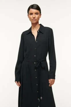 STAUD ALESSIO DRESS   BLACK Sale