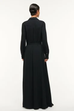 STAUD ALESSIO DRESS   BLACK Sale