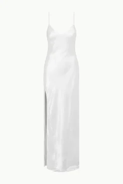 STAUD ALEXA DRESS   SILVER Online