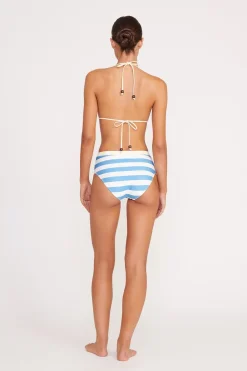 STAUD ALEXIS TRIANGLE TOP  BUTTERCUP SEASHORE STRIPE BUTTERCUPSEASHORESTRIPE Clearance