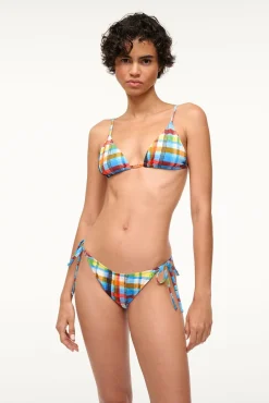STAUD ALEXIS TRIANGLE TOP  MADRAS PLAID MADRASPLAID Sale