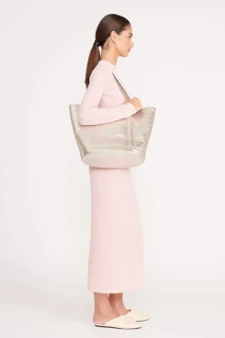 STAUD ALLORA TOTE   SILVER Best