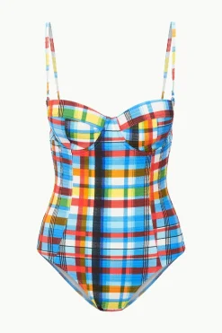 STAUD AMARI ONE PIECE  MADRAS PLAID MADRASPLAID Online