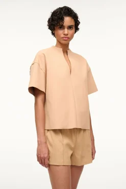 STAUD AMIGONI TOP   FAWN Hot