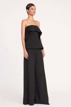 STAUD ANASTASIA TOP BLACK Outlet
