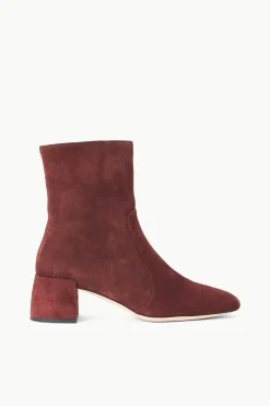 STAUD ANDY ANKLE BOOT   MAHOGANY Clearance