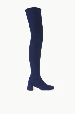 STAUD ANDY OVER THE KNEE BOOT   NAVY