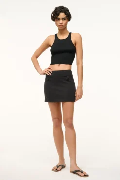 STAUD ANNETTE SKIRT   BLACK Hot