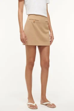 STAUD ANNETTE SKIRT   CAMEL Outlet