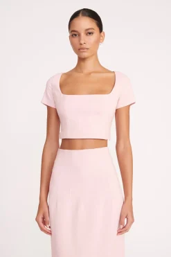 STAUD ANYA TOP  CHERRY BLOSSOM CHERRYBLOSSOM Outlet