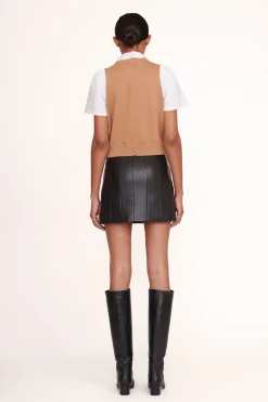STAUD ARYA TOP  TAN WHITE TANWHITE Hot