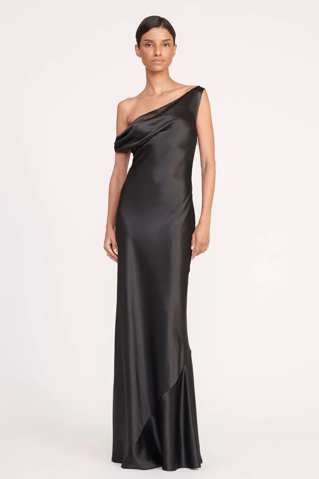 STAUD ASHANTI DRESS BLACK Clearance
