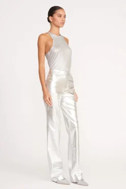 STAUD AYANA TOP   SILVER New