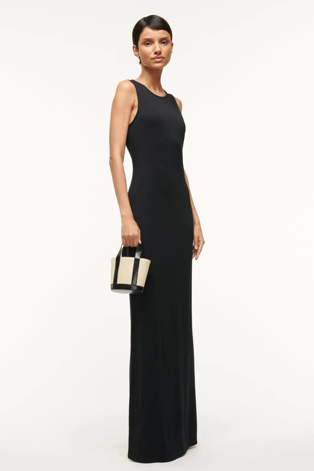 STAUD BARI DRESS BLACK Online