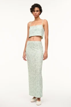 STAUD BARLETTA SKIRT   CARIBBEAN Outlet