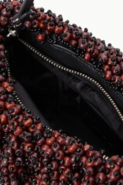 STAUD BEADED BEAN BAG  MAHOGANY BLACK MAHOGANY/BLACK Online