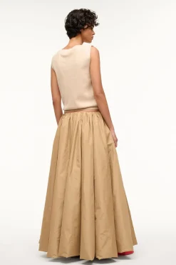 STAUD BELLAGIO SKIRT   FAWN Hot