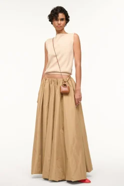 STAUD BELLAGIO SKIRT   FAWN Hot