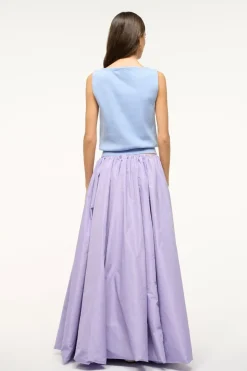 STAUD BELLAGIO SKIRT   LILAC Clearance