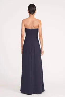 STAUD BENJAMIN DRESS   NAVY Best