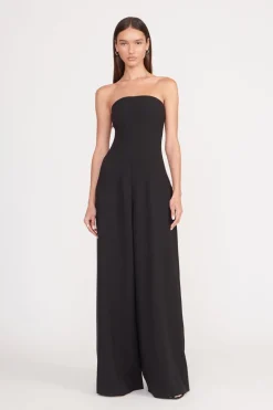 STAUD BENJAMIN JUMPSUIT   BLACK Discount