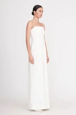 STAUD BENJAMIN JUMPSUIT   ECRU