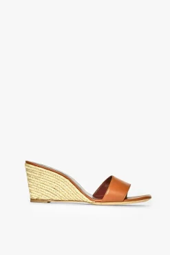STAUD BILLIE ESPADRILLE WEDGE  NATURAL TAN NATURALTAN