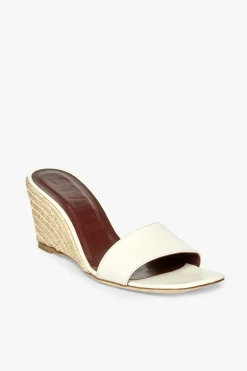 STAUD BILLIE ESPADRILLE WEDGE  NATURAL CREAM NATURALCREAM